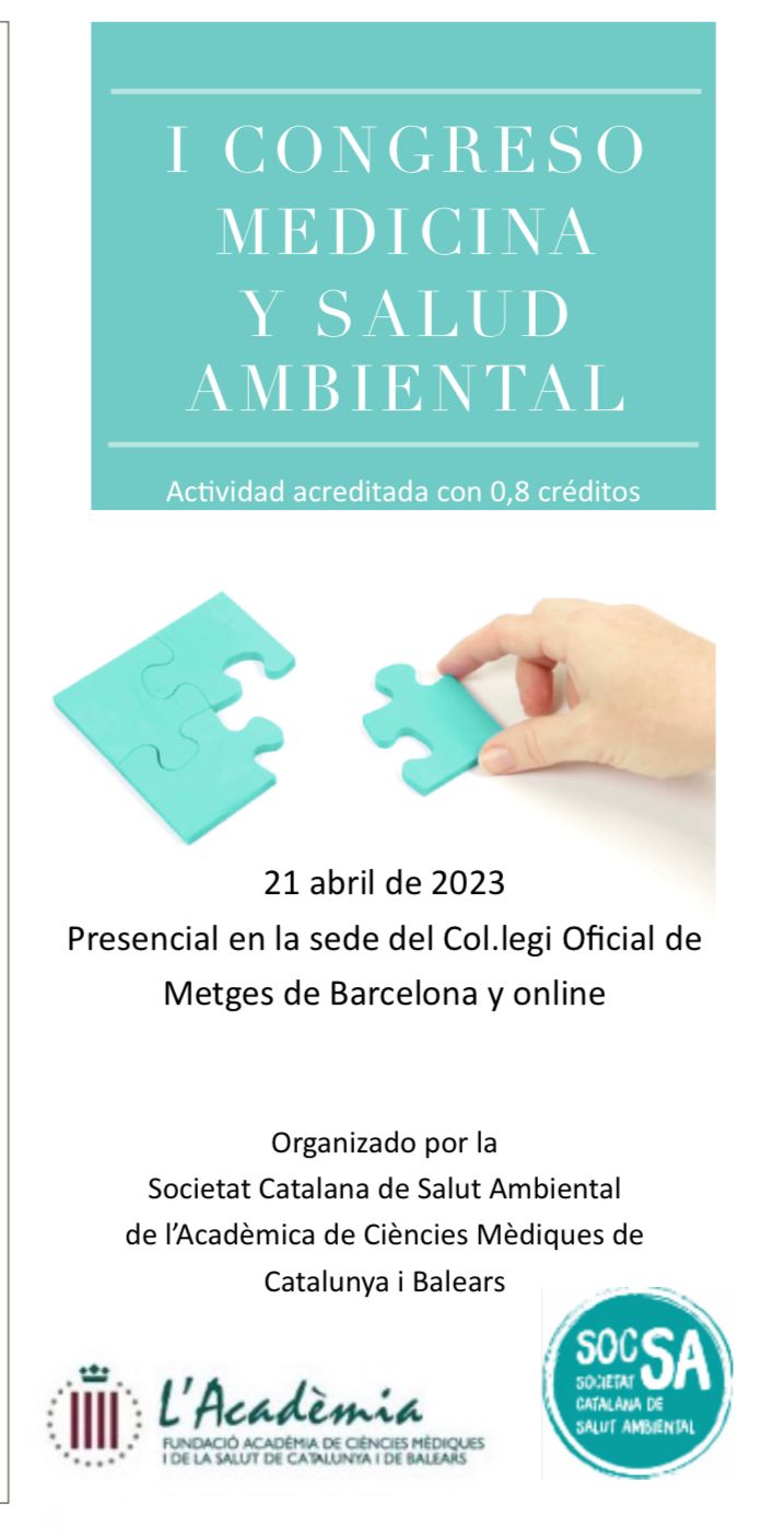 1er congrés de salut i medicina ambiental